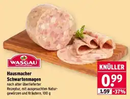 Wasgau WASGAU Hausmacher Schwartenmagen Angebot