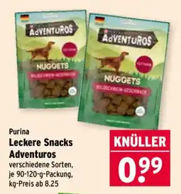 Wasgau Purina Leckere Snacks Adventuros Angebot