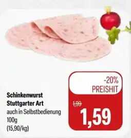 Feneberg Schinkenwurst Stuttgarter Art Angebot