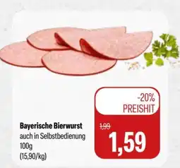 Feneberg Bayerische Bierwurst Angebot
