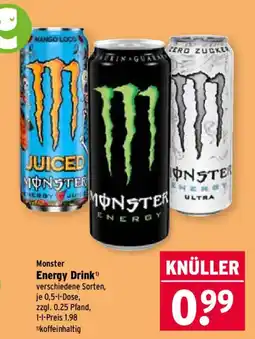 Wasgau Monster Energy Drink Angebot