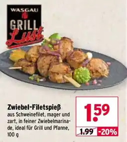Wasgau WASGAU Grill Lust Zwiebel-Filetspieß Angebot