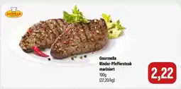 Feneberg Gourmella Rinder-Pfeffersteak mariniert Angebot