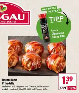 Wasgau Bacon Bomb Frikadelle Angebot