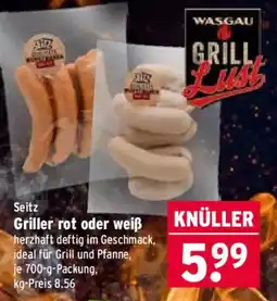 Wasgau Griller rot oder weiß Angebot