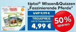 Edeka Ravensburger tiptoi Wissen&Quizzen ,,Faszinierende Pferde" Angebot