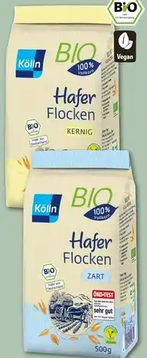 REWE Center Kölln Bio-Haferflocken Vegan Angebot