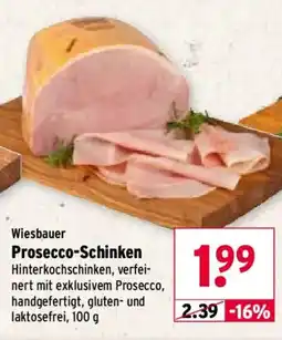 Wasgau Wiesbauer Prosecco-Schinken Angebot