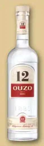 REWE Center Ouzo 12 Anis Spezialitäten Original Angebot