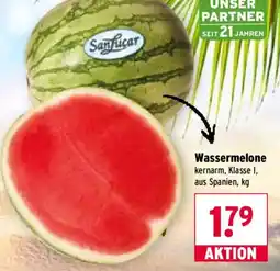 Wasgau Wassermelone SanLucar Angebot