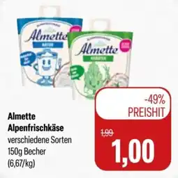 Feneberg Almette Alpenfrischkäse Angebot