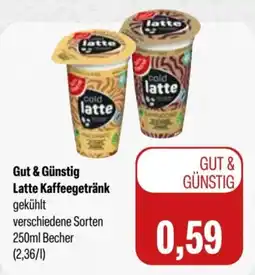 Feneberg Gut & Günstig Latte Kaffeegetränk Angebot