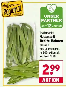Wasgau Breite Bohnen Angebot