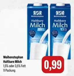 Feneberg Weihenstephan Haltbare Milch Angebot