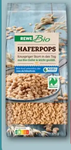 REWE Center Rewe Bio Haferpops Angebot