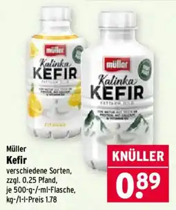 Wasgau Müller Kefir Angebot