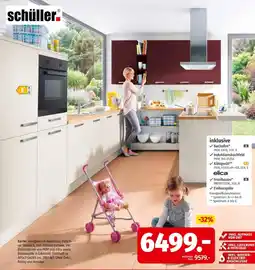 Segmüller Küche Sandgrau mit Absetzung Indisch-rot Satinlack Angebot