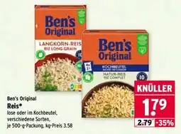 Wasgau Ben's Original Reis Angebot