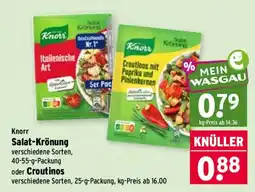 Wasgau Knorr Salat-Krönung Angebot