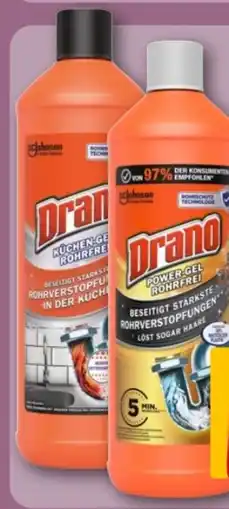 REWE Center Drano Power-Gel Angebot