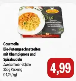 Feneberg Gourmella Bio-Putengeschnetzeltes mit Champignons und Spiralnudeln Angebot