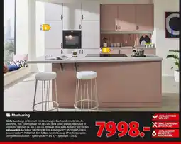 Segmüller Küche Sandbeige seidenmatt Angebot