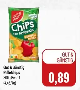 Feneberg Gut & Günstig Riffelchips Angebot