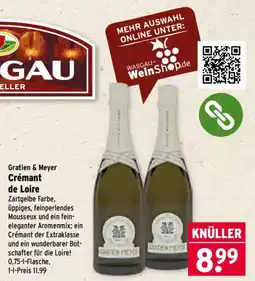 Wasgau Gratien & Meyer Crémant de Loire Angebot