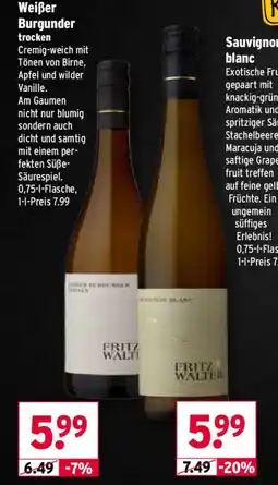 Wasgau Weißer Burgunder trocken Angebot