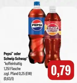 Feneberg Pepsi* oder Schwip Schwap* Angebot