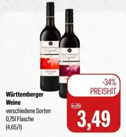 Feneberg Württemberger Weine Angebot
