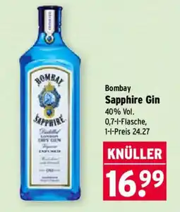 Wasgau Bombay Sapphire Gin Angebot