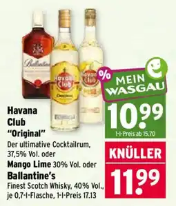 Wasgau Havana Club "Original" Angebot