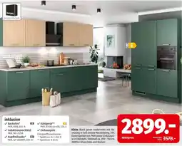 Segmüller Küche Black green seidenmatt Angebot