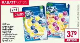 Wasgau WC Frisch Kraft Aktiv Duftspüler Angebot