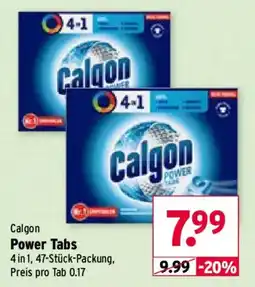 Wasgau Calgon Power Tabs Angebot