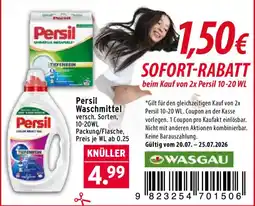 Wasgau Persil Waschmittel Angebot