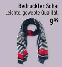 Wasgau Bedruckter Schal Angebot