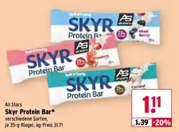 Wasgau All Stars Skyr Protein Bar* Angebot