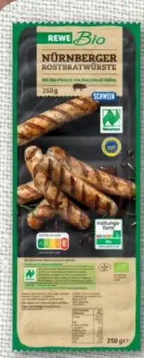 nahkauf Rewe Bio Nürnberger Rostbratwürste Angebot