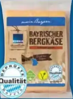 E-Center Edeka Heimatliebe Bayrischer Bergkäse Angebot