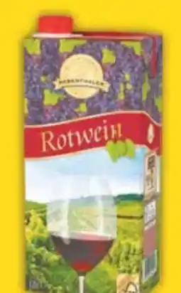E-Center Rebenthaler Rotwein Angebot