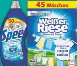 E-Center Weißer Riese Waschmittel Angebot