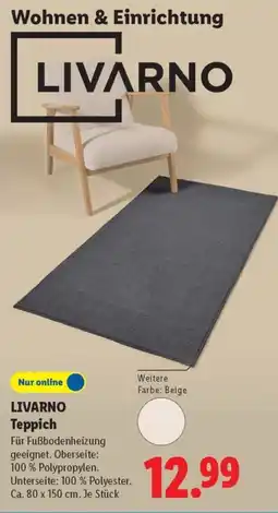 Lidl LIVARNO Teppich Angebot