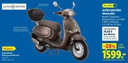 Lidl ALPHA MOTORS Motorroller Angebot