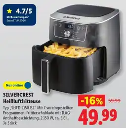 Lidl SILVERCREST Heißluftfritteuse Angebot