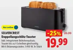 Lidl SILVERCREST Doppellangschlitz-Toaster Angebot