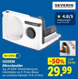 Lidl SEVERIN Allesschneider Angebot