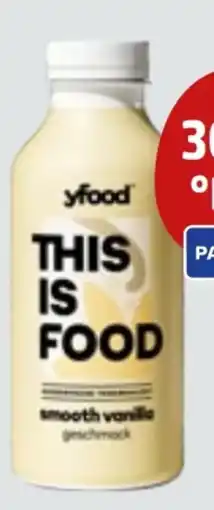 Edeka Xpress YFood This is Food Trinkmahlzeit Angebot