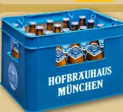 REWE Center Hofbräu München Helles Vollbier Angebot